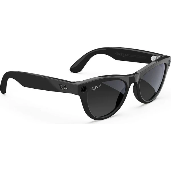 Meta RAY-BAN Skyler Gen2 (Standardní) chytré lesklé brýle (polarizační gradientní grafitová skla) če - AR brýle - Obrázek d_b2f2fa2feeb44ddbb4c8206731b09f9d