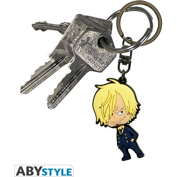 Gumová klíčenka Abysse Corp One Piece - Sanji - Klíčenky - Obrázek d_b3183a1a019b41629b02aa8a473132a9