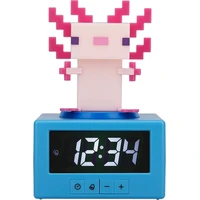 Budík Paladone - Minecraft - Axolotl - Hodiny a budíky