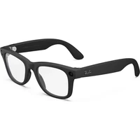 Meta RAY-BAN Wayfarer Gen2 (Velké) chytré matné brýle (zatmavovací - čiré/šedé) černé - AR brýle