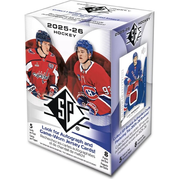 2025-26 Upper Deck SP Hockey Blaster Box