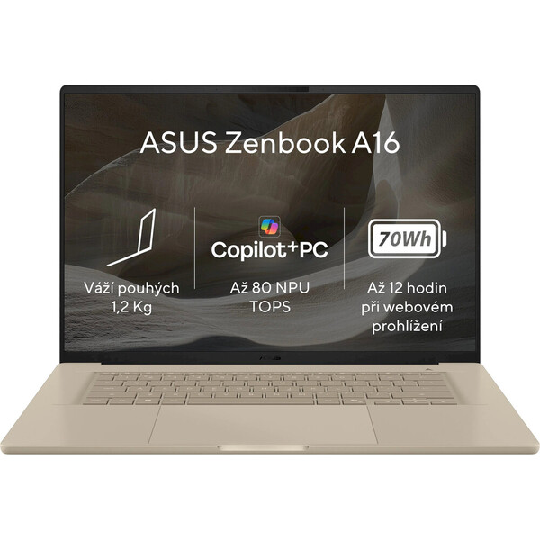 ASUS Zenbook A16 UX3607OA-OLED013W béžový