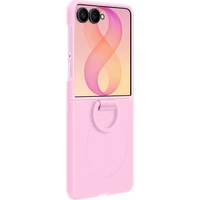 Samsung Silicone Ring Magnet kryt Galaxy Z Flip8 růžový - Pouzdra