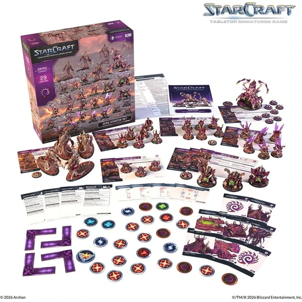 StarCraft The Miniatures Game - Zerg Starter Set - EN - Deskové hry - Obrázek d_b3f35b5b06a9404ca25af59f3ca186e2