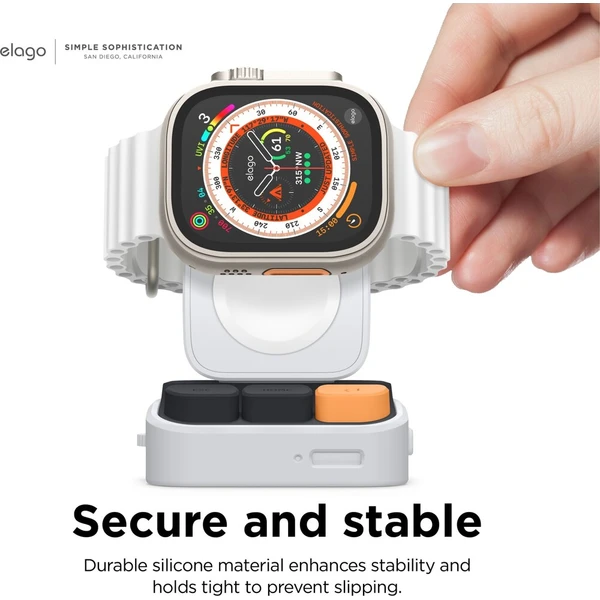 ELAGO W9 stojánek pro Apple Watch/Galaxy Watch tmavě šedý - Stojánky - Obrázek d_b48cf7a108c4470cacb844ac3c17dcbb