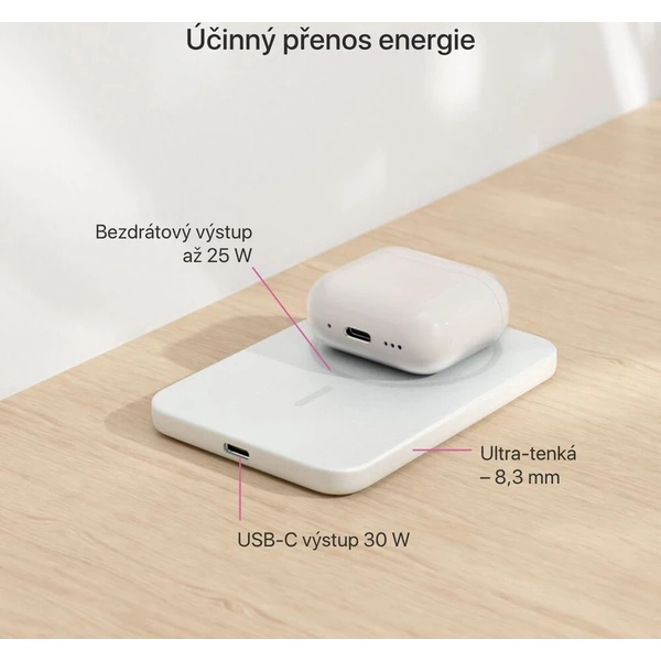 iWant by Epico UltraPack Qi2 25W Slim 5000mAh hliníková Mag+ bezdrátová powerbanka stříbrná - Powerbanky - Obrázek d_b4d0d9fecbd849688d3df4003c07517c