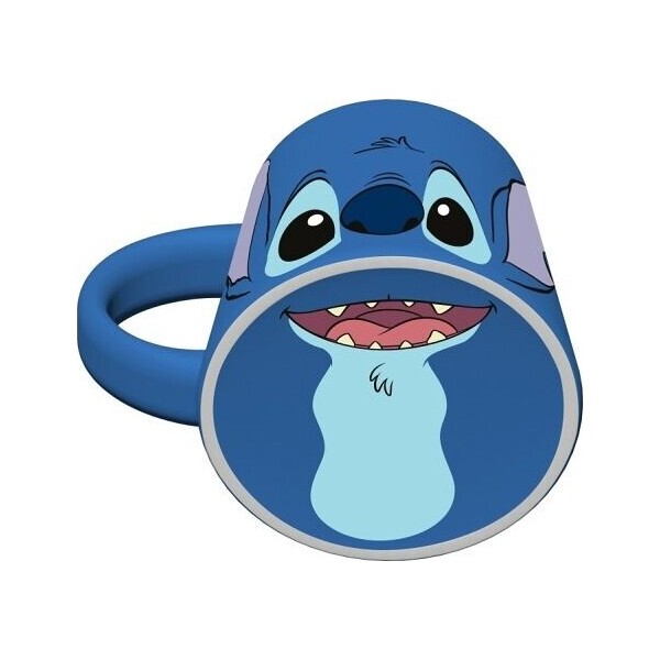 Hrnek s obličejem Pyramid International Lilo a Stitch - Stitch 350 ml