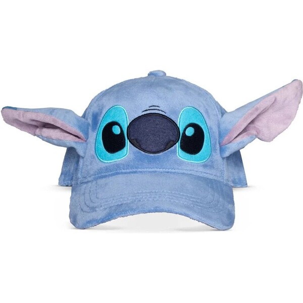 CurePink: | Kšiltovka Disney|Lilo & Stitch: Stitch (nastavitelná) [NH033044DNY]