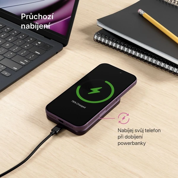 iWant by Epico UltraPack Qi2 Slim 5000mAh hliníková Mag+ bezdrátová powerbanka tmavě fialová - Powerbanky - Obrázek d_b63c7228adfe4de3bcc12263967c4804