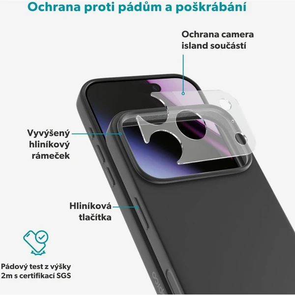 Epico Silicone Pro Mag+ MagSafe/Qi2 silikonový kryt iPhone 17 Pro Max/18 Pro Max černý - Pouzdra - Obrázek d_b64d0d86e1564c0a95ee158da1fa54a0