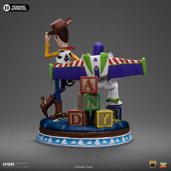 Soška Iron Studios Toy Story -  Buzz and Woody 20 cm - Sochy a sošky - Obrázek d_b6642951730f440e9be322b1ff6bdbef
