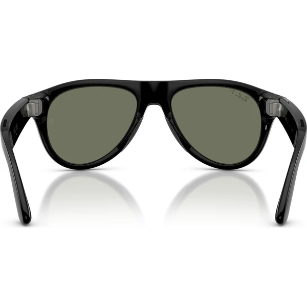 Meta RAY-BAN Aviator Gen 3 (Velké) chytré brýle (polarizovaná zelená skla) černé - AR brýle - Obrázek d_b6980553d91849f59d85254694acc056