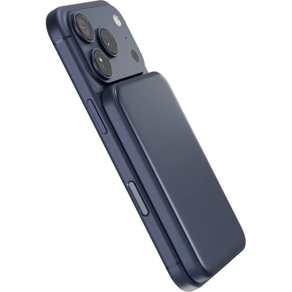 iWant by Epico UltraPack Qi2 25W Slim 5000mAh hliníková Mag+ bezdrátová powerbanka temně modrá - Powerbanky - Obrázek d_b6c1d5715b2845959b94ab96d6c63647