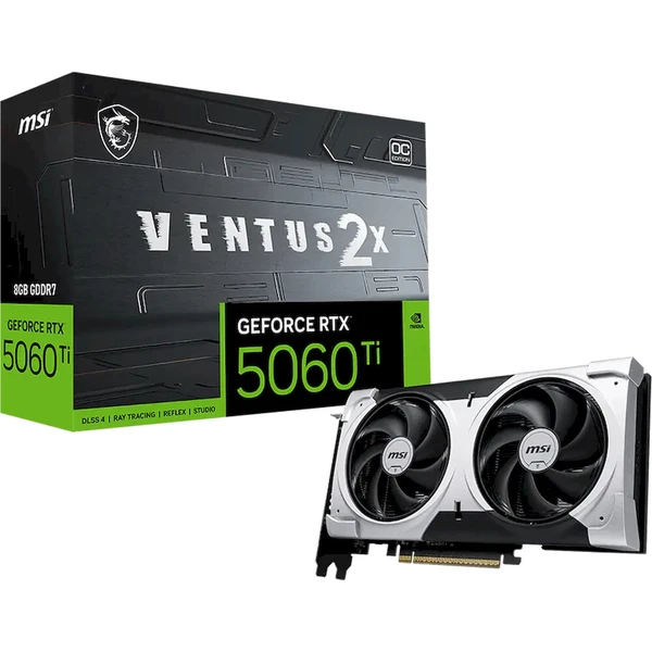 MSI NVIDIA GeForce RTX 5060 Ti 8G VENTUS 2X OC PLUS 8GB GDDR7 - Grafické karty - Obrázek d_b748974e1ae04fa4a66e99bdf67e2583