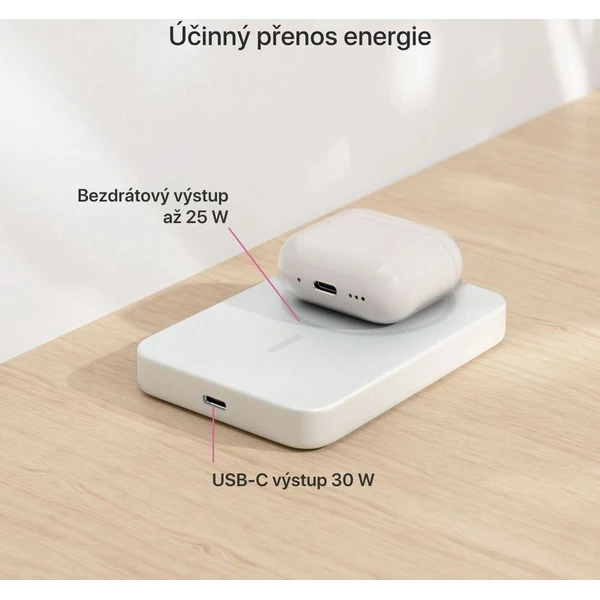iWant by Epico UltraPack Qi2 25W 10000mAh hliníková Mag+ bezdrátová powerbanka stříbrná - Powerbanky - Obrázek d_b7cf20258e0e404db065efc4cd4185e4