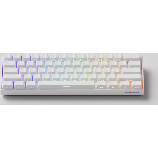 Akko MonsGeek FUN60 Pro-ST Akko Glare herní klávesnice (US) bílá - Klávesnice - Obrázek d_b82182043b884aa09d2da667efb07a0a