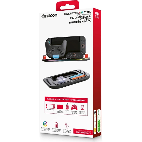 Nacon RGB nabíjecí dok pro konzoli Switch 2 a příslušenství - Podstavce - Obrázek d_b82b94af05874bfbb0ccfb597c4dfcab