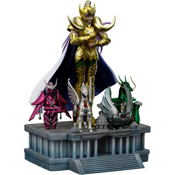 Soška Iron Studios Saint Seiya- Aries Mu Deluxe Art Scale 1/10 27 cm - Sochy a sošky - Obrázek d_b8599dae94d345ac8ac9a468f9ebee3e