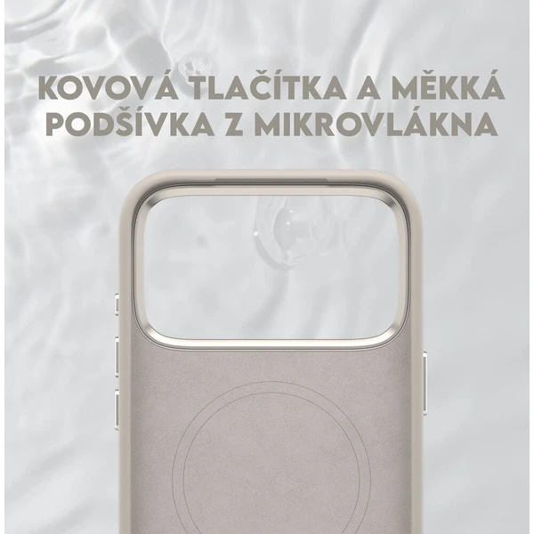 PanzerGlass CARE Flow MagSafe kryt Apple iPhone 18 Pro Max/17 Pro Max Vanilla béžový - Pouzdra - Obrázek d_b887f7b7eee743cab62c005757e74379