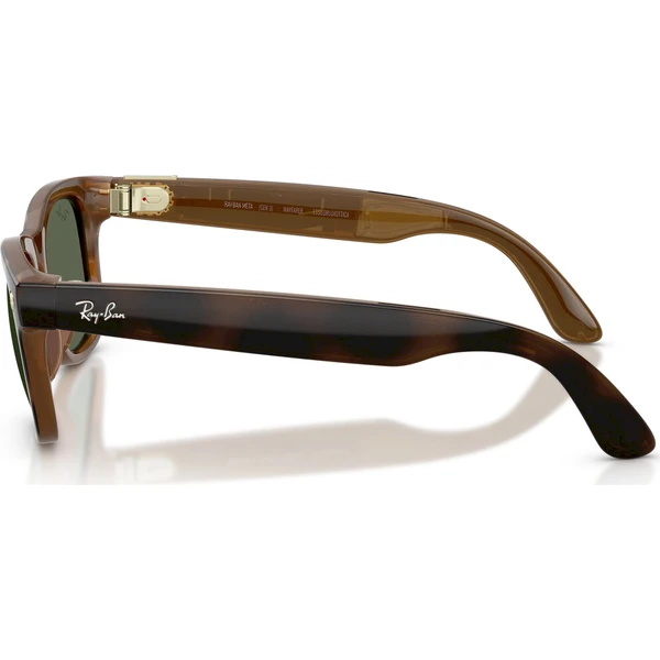 Meta RAY-BAN Wayfarer Gen 3 (Velké 53mm) chytré brýle (zelená skla) želva - AR brýle - Obrázek d_b8a49b6de9304b7ab78c2205747993ff