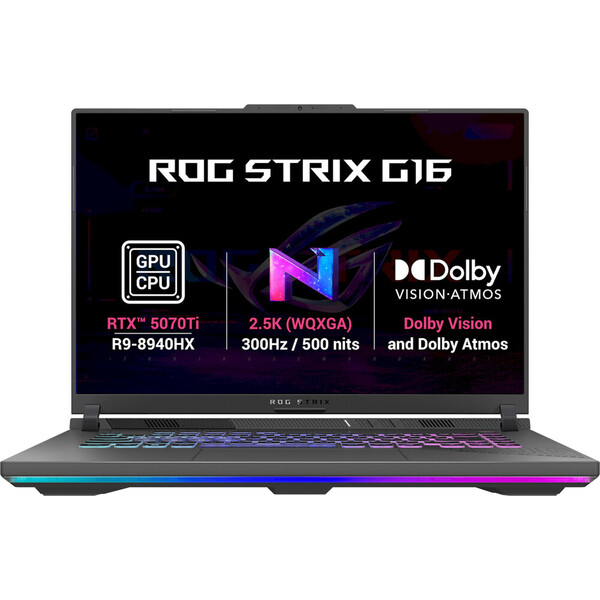 ASUS ROG Strix G16 (G614PR-TS150Z) RTX 5070 Ti šedý