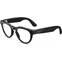 Meta RAY-BAN Headliner Gen2 (Standardní) chytré lesklé brýle (zatmavovací - čiré/zelené) černé - AR brýle
