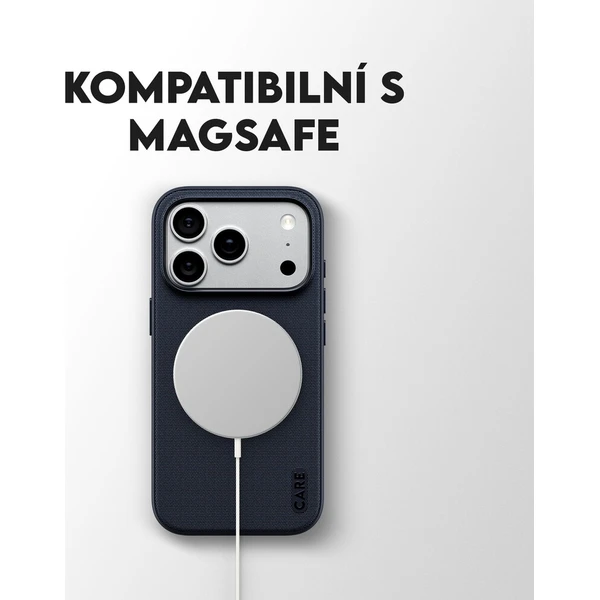 PanzerGlass CARE Fusion Fabric MagSafe kryt Apple iPhone 18 Pro/17 Pro modrý - Pouzdra - Obrázek d_b921a978c0064e61b3c38cab7f448821