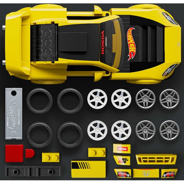 Mattel Brick Shop sestavitelný model Hot Wheels - 07 Honda S2000 (Speed Series) - Stavebnice - Obrázek d_b9628025cc5b4999abd4ac730be09df9