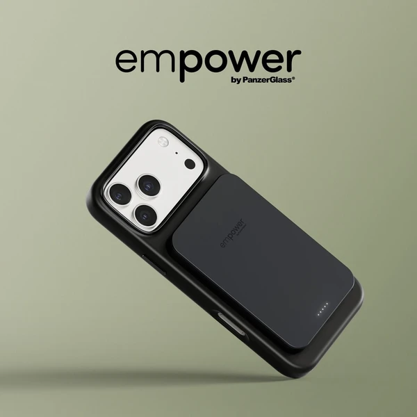 PanzerGlass® empower bezdrátová Qi2 powerbanka 5000 mAh, MagSafe, černá - Powerbanky - Obrázek d_b9e30d05b9344130a390cbd1a9dc2819