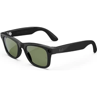Meta RAY-BAN Wayfarer Gen2 (Velké) chytré lesklé brýle (tmavá zelená skla G15) černé - AR brýle