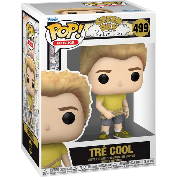 Funko POP! #499 Rocks: Green Day - Tre Cool (Basket Case) - Funko POP! - Obrázek d_ba6673519edb45e49fe791ff90340a59