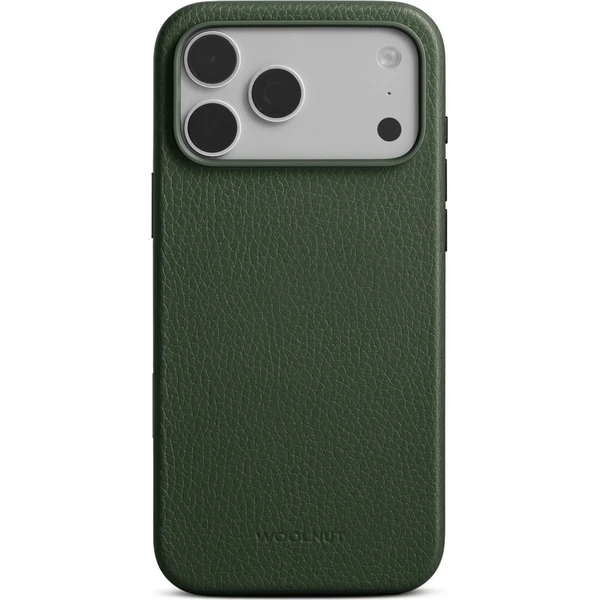 Woolnut MagSafe kožený kryt iPhone 18 Pro Max tmavě zelený - Pouzdra - Obrázek d_ba8c95b1c951424faedc4442ea25916d