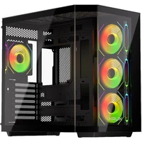 Krux Empero ARGB ATX skříň čená - Počítačové skříně