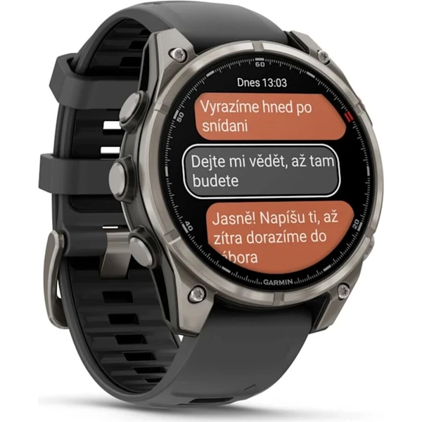 Garmin fenix 8 Pro AMOLED Sapphire 47 mm titanové se silikonovým řemínkem grafitové/černé - Chytré hodinky - Obrázek d_ba96f2057b5546d8b275b9d01bd63768