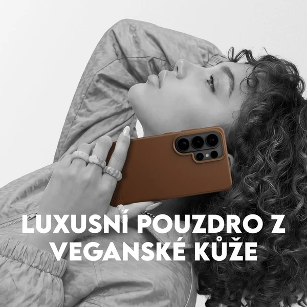 PanzerGlass® CARE SOLO Qi kryt z veganské kůže Samsung Galaxy S26+ hnědý - Pouzdra - Obrázek d_ba9b10631425451eb0a13e2dc0547446