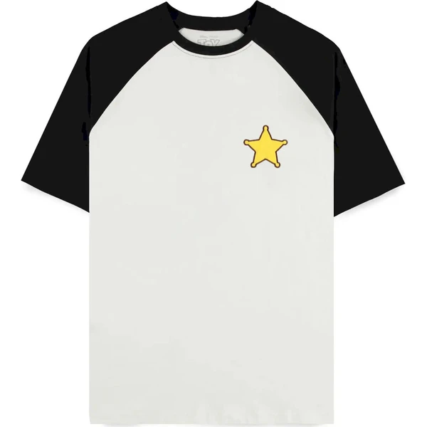 Tričko Toy Story 5 - Woody (raglan) M