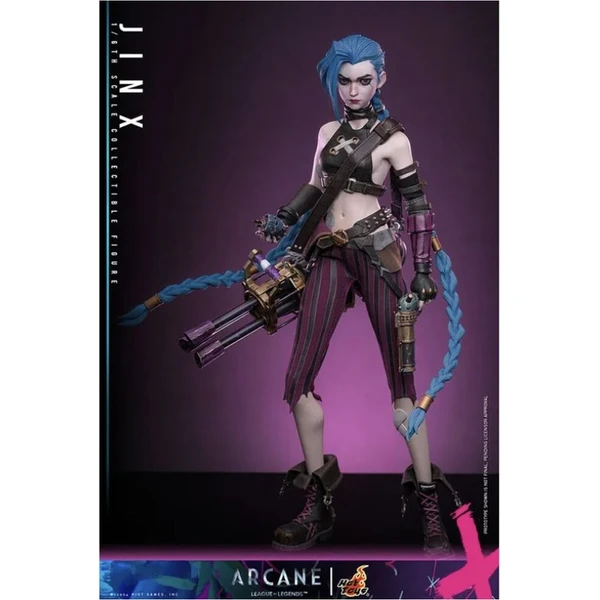 Hot Toys Figurka Arcane Action Figure 1/6 Jinx 27 cm - Figurky - Obrázek d_bbaec2a118804820988f887f24ccc3d8