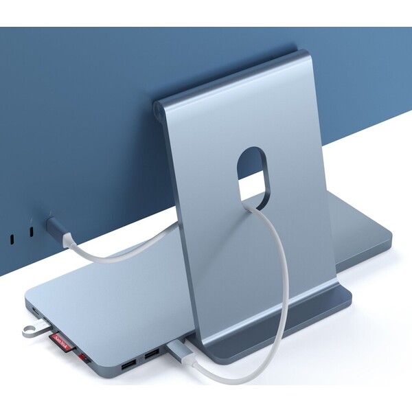 Satechi USB-C dokovací stanice pro 24” iMac modrý Modrá