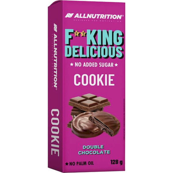 Ostatní značky Sušenky F**KING Delicious Cookie - Dvojitá čokoláda 128 g