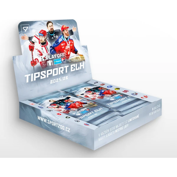 Hokejové karty SportZoo Tipsport ELH 2025/26 Play Off Hobby box - Hokejové karty - Obrázek d_bc35f1b99d7248a49e50f31572fd3693