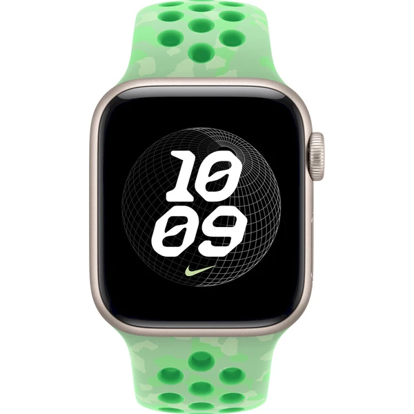 Apple Watch 41/40/38mm Green Spark sportovní řemínek Nike S/M - Řemínky - Obrázek d_bc4c8303f81946088c4afb2961ebdef9