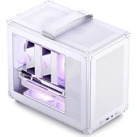 Jonsbo C6 MAX PC Micro-ATX bílá - Počítačové skříně