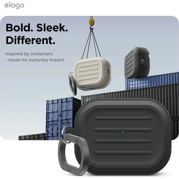 ELAGO Armor Hang Case pouzdro pro Apple Airpods Pro 3 černé - Pouzdra - Obrázek d_bccab091e074464299a7de830c2f96f4