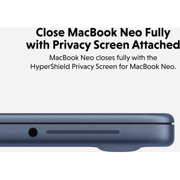 Targus Hypershield Privacy magnetický filtr na displej Apple MacBook Neo - Ochranné folie a skla - Obrázek d_bd5bb35f08844f0bbdd7f97f8dc81089