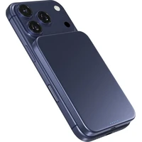 iWant by Epico UltraPack Qi2 Slim 5000mAh hliníková Mag+ bezdrátová powerbanka modrá - Powerbanky