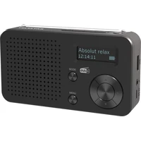 Telestar TOP 100 přenosné DAB+/FM rádio s Bluetooth černé - Rádia
