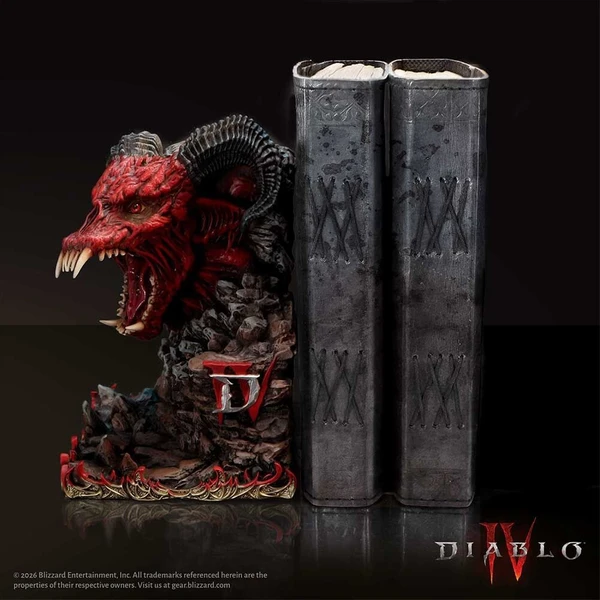 Nemesis Now zarážka na knihy Diablo IV - Minion of Hell 18,3 cm - Dekorace - Obrázek d_be3b3834cef949b1be695c8ab88c216a