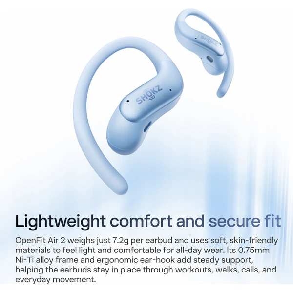 Shokz OpenFit Air 2 Bluetooth sluchátka černá - Sluchátka - Obrázek d_bea087fbfbba42939348f826cf18daae