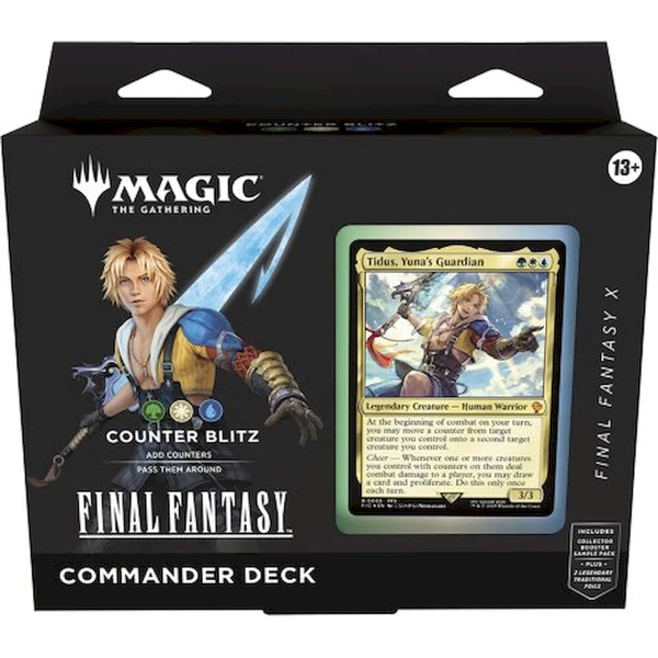 Magic: The Gathering - Final Fantasy Commander Deck Box (4 Decky) - MTG karty - Obrázek d_beb9c54fdf0e488d8b789f98694a2ab6
