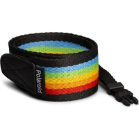 Polaroid popruh na fotoaparát Rainbow černý - Poutka
